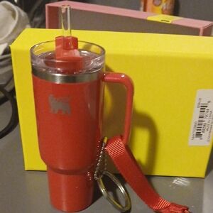 MINI STANLEY BAG CHARM Or Keychain Key Chain